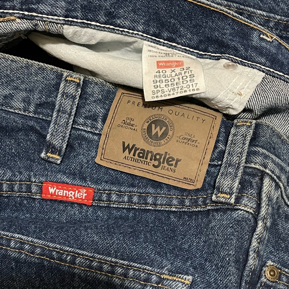 Wrangler dark jeans - Picture 4 of 6